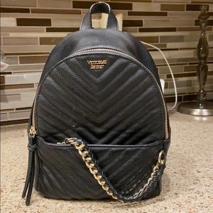 Black Victoria’s Secret Mini Backpack
